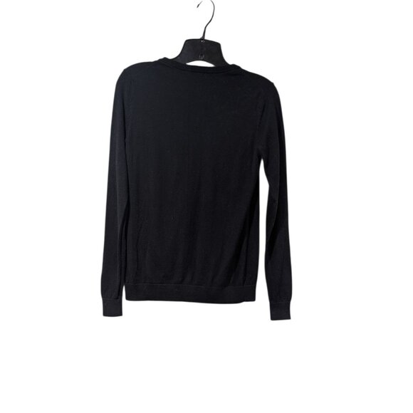 Old Navy Black Button Up Long Sleeve Cardigan Sz XS - Picture 2 of 6